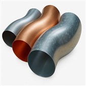 Klempířský prvek - Odskok svodu pr. 100mm pozink